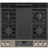 JGS760EPES GE 30" Slide-In Front Control Convection Gas Range with No Preheat Air Fry and Self-Clean - Slate