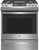 JGS760SPSS GE 30" Slide-In Front Control Convection Gas Range with No Preheat Air Fry and Self-Clean - Stainless Steel