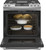 JGS760SPSS GE 30" Slide-In Front Control Convection Gas Range with No Preheat Air Fry and Self-Clean - Stainless Steel