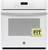 JKS3000DNWW GE 27" Electric Built-In Single Wall Oven with Never Scrub Heavy Duty Racks and Self Clean - White