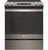 JS645ELES GE 30" Slide-In Front Control Electric Range with Power Boil and Self-Clean - Slate