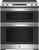 JSS86SPSS GE 30" Electric Slide In Convection Double Oven Range with 5 Elements - Stainless Steel