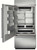 KBBL306ESS KitchenAid 20.9 Cu. Ft. 36" Width Built-in Bottom- Mount Refrigerator with Platinum Interior Design and Left Hinge - Stainless Steel