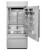 KBBR306ESS KitchenAid 20.9 Cu. Ft. 36" Built-in Bottom-Mount Refrigerator (Right Hinge) - Stainless Steel