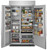 KBSN708MPS KitchenAid 48" 30.0 cu. ft. Built-In Side-by-Side Refrigerator - PrintShield Stainless Steel