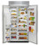 KBSD602ESS KitchenAid 25.5 Cu. Ft. 42" Width Built-In Side by Side Refrigerator - Stainless Steel