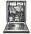 KDFE104KPS KitchenAid 24" Front Control Dishwasher - 47 dBa - PrintShield Stainless Steel