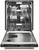 KDTM704KPS KitchenAid 24" Top Control Dishwasher with FreeFlex Third Rack - 44 dBA - PrintShield Stainless Steel