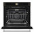 KOSE900HBS KitchenAid 30" Single Wall Oven with Even-Heat and True Convection - Print Shield Black Stainless Steel
