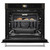 KOSE900HBS KitchenAid 30" Single Wall Oven with Even-Heat and True Convection - Print Shield Black Stainless Steel