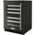 KUWL314KBS KitchenAid 24" Wine Cellar with Glass Door and Metal-Front Racks - Left Hinge - PrintShield Black Stainless Steel