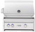 L27TRLP Lynx 27" Liquid Propane Built-In Professional Outdoor Grill with 1 Trident Burner and Rotisserie - Stainless Steel