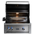 L30R3LP Lynx 30" Professional Liquid Propane Built-In Outdoor Grill with 2 Ceramic Burners and Rotisserie - Stainless Steel