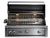 Lynx L42ATRNG 42" Professional Built-in Grill All Trident Burners and Rotisserie - Natural Gas - Stainless Steel