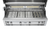 L54TRFLP Lynx 54" Professional Freestanding Outdoor Grill with 1 Trident Burner and Rotisserie - Liquid Propane