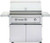 L600FRLP Lynx Sedona 36" Liquid Propane Freestanding Grill with 3 Stainless Steel Burners and Blue LED Lights - Stainless Steel