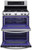 LDG4313ST LG 30" 6.9 Cu. Ft. Freestanding Gas Double Oven Range with Probake Convection - Stainless Steel