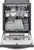 LDTS5552D LG 24" Smart Top Control Dishwasher - 46 dBa - Printproof Black Stainless Steel