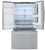 LFCC23596S LG 36" French Door Counter Depth Refrigerator with Factory Installed Ice Maker - PrintProof Stainless Steel