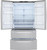 LMWC23626S LG 36 " 23 cu.ft. 4 Door French Door Counter Depth Refrigerator with Factory Installed Ice Maker - PrintProof Stainless Steel