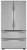 LMWS27626S LG 36" French Door Refrigerator with Double Freezer and Internal Water Dispenser - PrintProof Stainless Steel