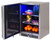 LN24REFL Lynx 24" 5.3 cu. Ft. Built-In Counter Depth Refrigerator with Left Hinge and Glass Door - Stainless Steel