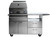 LPZAFNG Lynx 30" Napoli Outdoor Oven on Mobile Kitchen Cart - Natural Gas - Stainless Steel