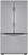 LRFCS29D6S LG 36" 29 cu.ft. 3 Door French Door Refrigerator - Stainless Steel