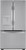 LRFWS2906S LG 36" 29 cu.ft. 3 Door French Door Refrigerator - PrintProof Stainless Steel