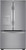 LRFWS2906V LG 36" 29 cu.ft. 3 Door French Door Refrigerator with External Water Dispenser - PrintProof Stainless Steel