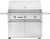 L700PSFRLP Lynx Sedona 42" Liquid Propane Freestanding Grill with 2 Stainless Steel Burners and Blue LED Lights - Stainless Steel