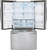 LFXS30726S LG 30 cu. ft. Super Capacity 3-Door French Door Refrigerator - Stainless Steel