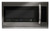 LMHM2237BD LG 30"2.2 Cu. Ft. Over-the-Range Microwave Oven with Glass Touch - Black Stainless Steel