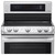LRE4215ST LG 30" Electric Single Oven Range with ProBake Convection and EasyClean - Stainless Steel