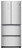 LRKNS1400V LG 30" 14.3 cu.ft. Kimchi Standing Type French Door Refrigerator - Platinum Silver