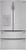 LRMWS2906S LG 36" 29 cu ft. 4-Door French Door Double Freezer Refrigerator - Stainless Steel