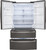 LRMXS2806D LG 36" 4 Door 27.8 cu ft French Door Refrigerator with Craft Ice - PrintProof Black Stainless Steel