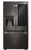 LSFXC2496D LG Studio 36" 23.5 cu. ft. Capacity Counter Depth French Door Refrigerator with InstaView Window and ColdSaver Panel - Black Stainless Steel