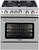 MCR305N Capital Precision Series 30" Gas Range with 5 Power-Flo Burners & 25k BTU Power-Wok Burner - Natural Gas - Stainless Steel