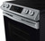 NE63T8511SS Samsung 30" Front Control Wifi Enabled Slide-In Electric Range with Air Fry and Convection - Fingerprint Resistant Stainless Steel