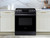 NX60T8111SG Samsung 30" Front Control Wifi Enabled Slide-In Gas Range with Self Clean - Fingerprint Resistant Black Stainless Steel