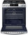 NX60T8711SS Samsung 30" Front Control Wifi Enabled Slide-In Gas Range with Air Fry and Smart Dial - Fingerprint Resistant Stainless Steel