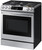 NX60T8711SS Samsung 30" Front Control Wifi Enabled Slide-In Gas Range with Air Fry and Smart Dial - Fingerprint Resistant Stainless Steel