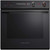 OB24SCD9PB1 Fisher & Paykel 24" Series 7 Minimal Built-in Oven with Self Clean and 9 Functions - Black Glass