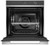 OB24SDPTDX2 Fisher & Paykel 24" Contemporary Series Smart WiFi-Enabled Built-In Single Wall Oven with 17 Functions and Dial - Black