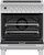 OR30SDE6X1 Fisher & Paykel 30" Contemporary Style Electric Range with Ceramic Cooktop and Convection Oven - Stainless Steel