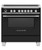 OR36SCI6B1 Fisher & Paykel 36" Series 9 Classic 5 Zone Induction Range with Convection Oven and Self Clean - Black