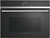 OS24NDB1 Fisher & Paykel 24" Built-in Combination Steam Oven with Smooth Stainless Steel Interior - Black Glass