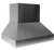 P32423RC Trade-Wind 42" P3200 Series Pyramid Style Wall Mount Ducted Hood - 390 CFM - Remote Control - Stainless Steel