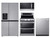 Package 2 - LG Appliance Package - 4 Piece Appliance Package with Electric Range - Stainless Steel